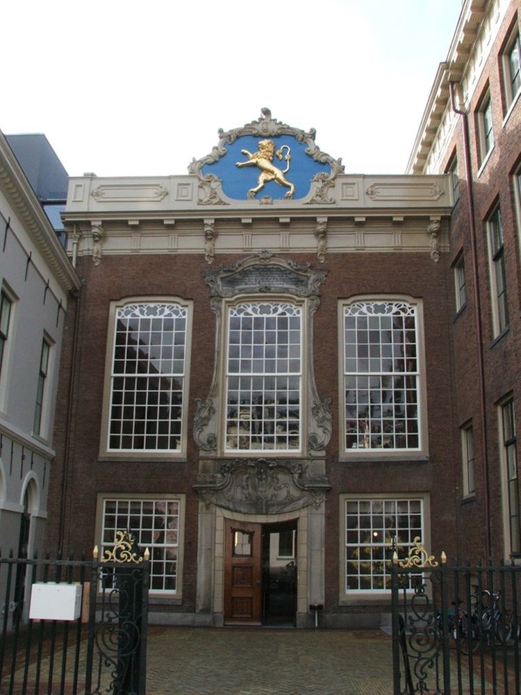 Monumentenglas stadhuis Leeuwarden