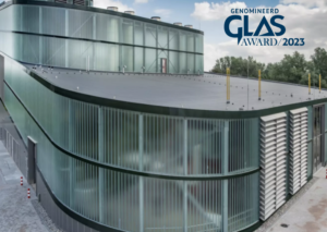 Glasproject van D&O Bouwglas genomineerd voor Glas Award 2023.
